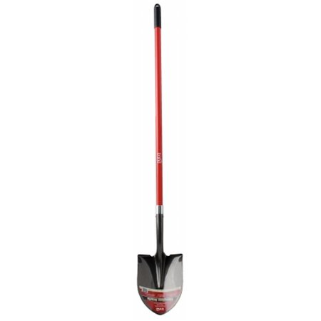 PIAZZA 58 in. Round Point Shovel With Fiberglass Handle PI335238